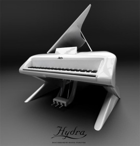 Hydra el piano inspirado en Lady Gaga de Frente